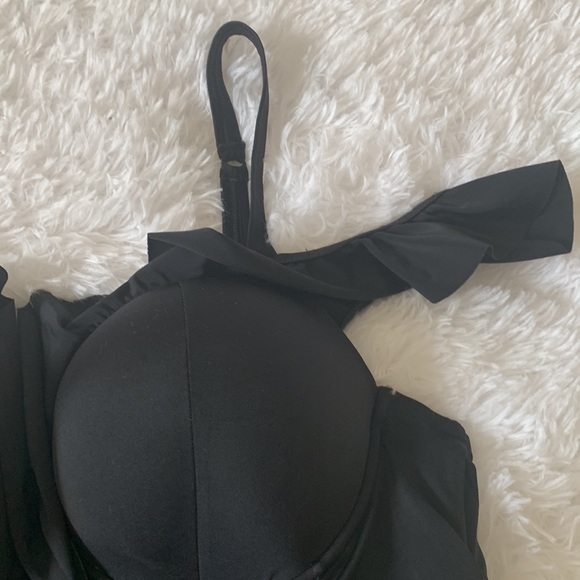 ❌SOLD❌Torrid Black One Piece Swim Suit - Picture 4 of 7